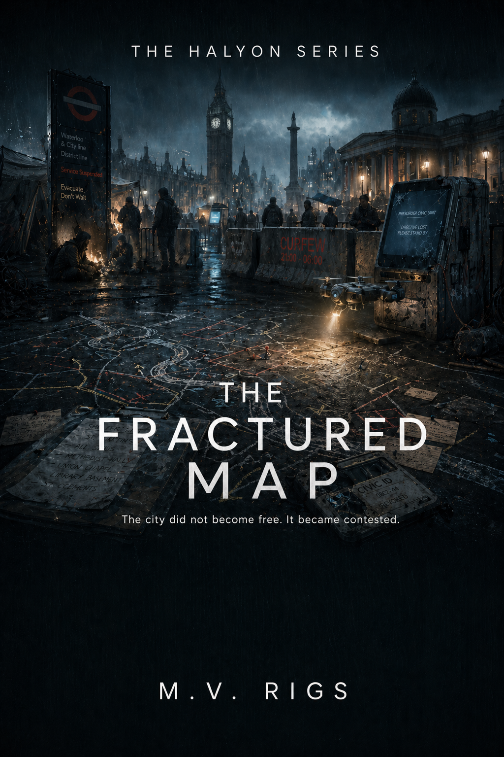 The Fractured Map cover